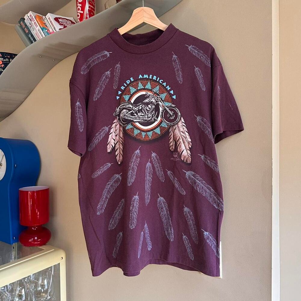 Vintage 3D Emblem Shirt